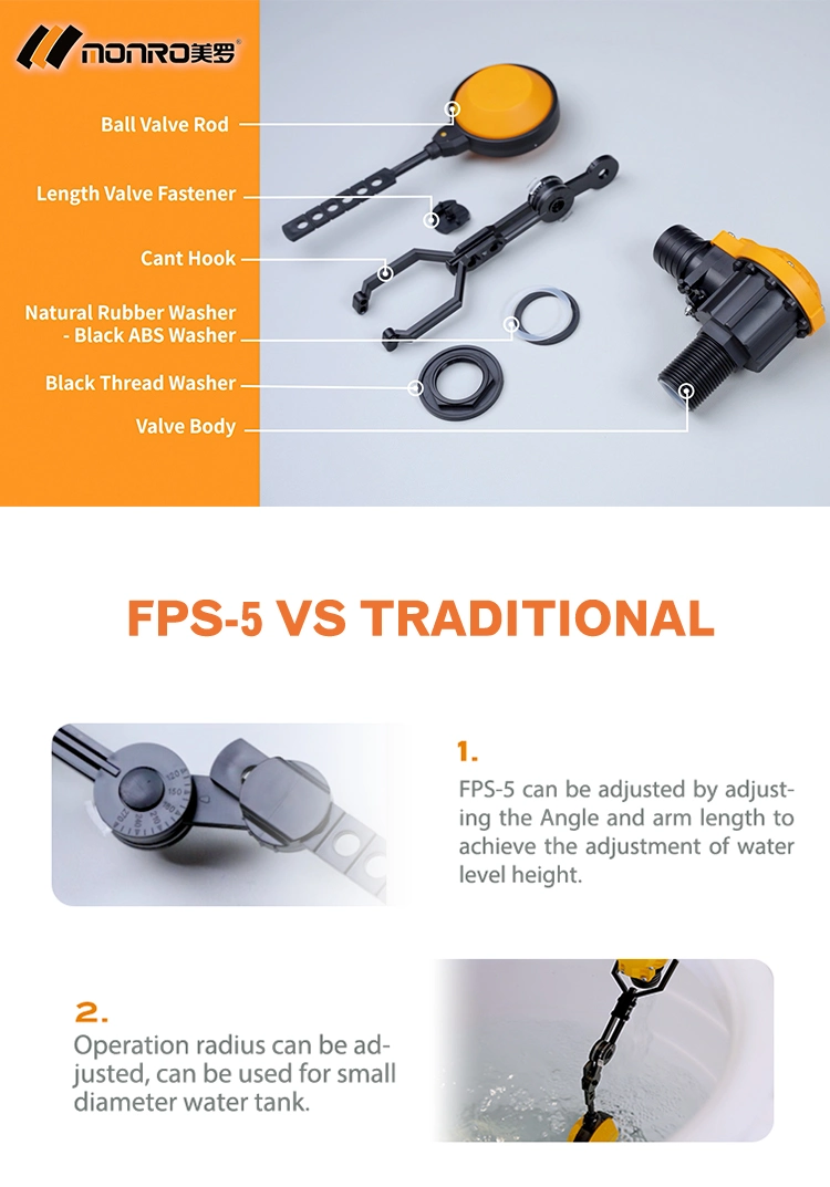 Monro Fps-5 Float Switch Quick Stop Used for Water Tank