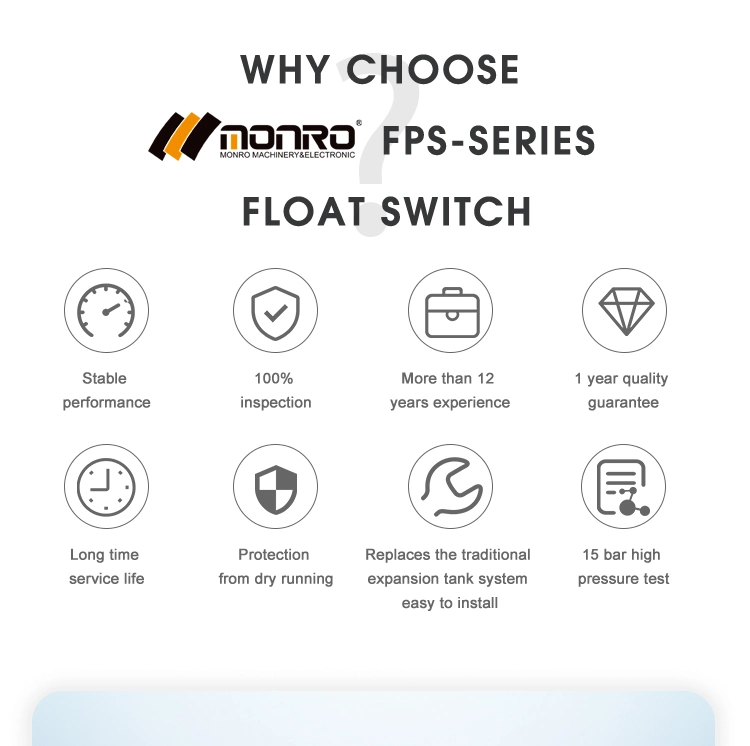 Monro Fps-5 Float Switch Quick Stop Used for Water Tank