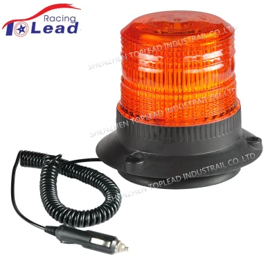 상단 리드 마그네틱 마운트 LED 황색 스트로브 비컨 경고등 지게차 램프